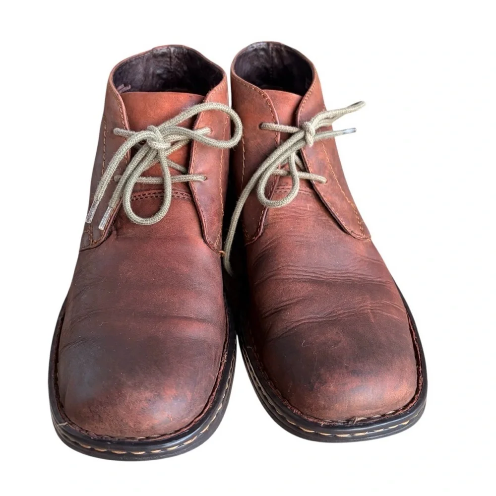 Born Harrison Brown Leather Chukka Boot Size 9.5